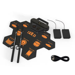 Roll-Up Elektroninen rumpusetti USB-C MP3