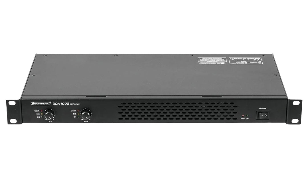 Omnitronic XDA-1002 - PA Digitaalinen Vahvistin