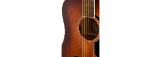 Fender PO-220E Orchestra Western kitara (Aged Cognac Burst)