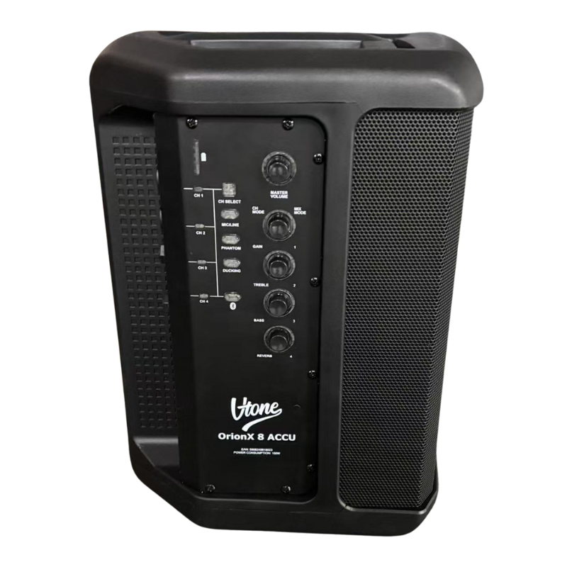 V-TONE OrionX 8 ACCU Akulla toimiva aktiivinen PA-kaiutin 8"