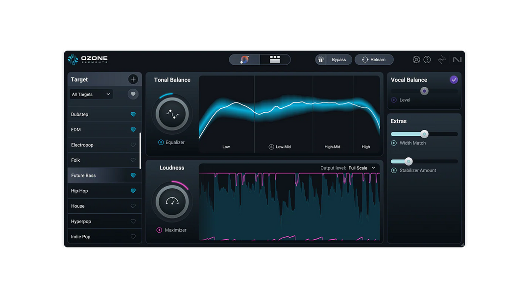 Ozone 12 Advanced: päivitys Ozone Ele- tai Ele Suite -versiosta