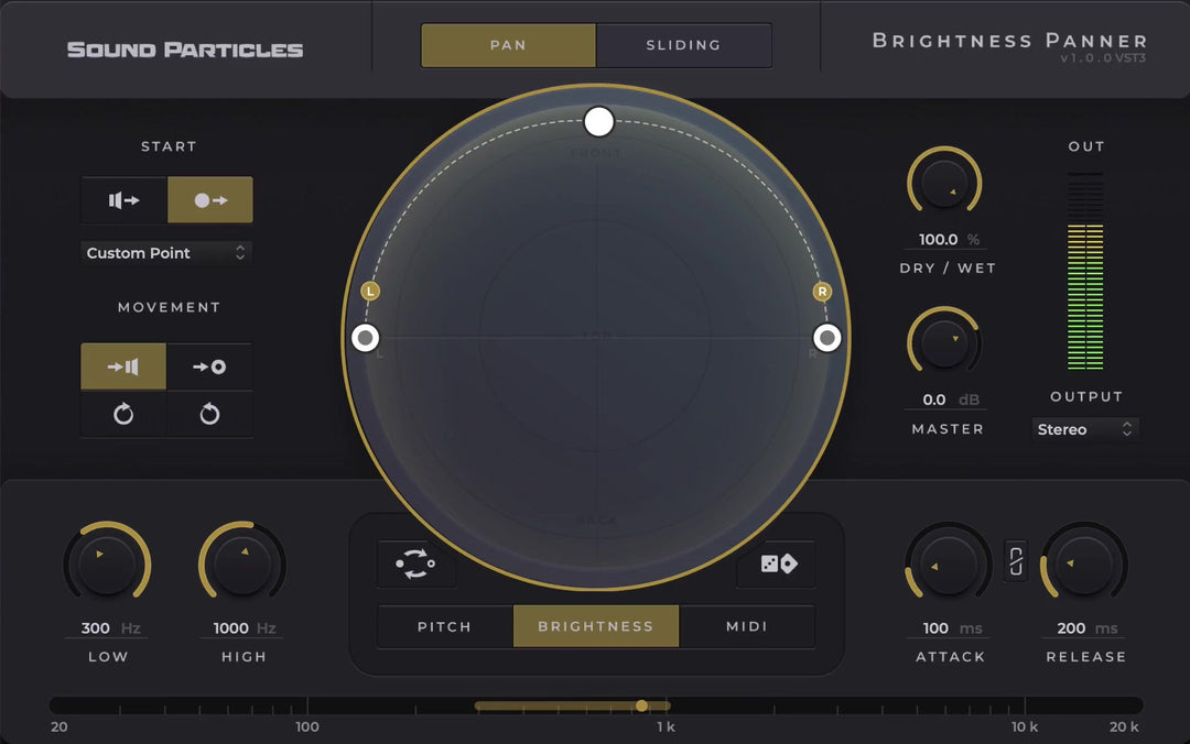 Brightness Panner - EDU