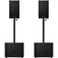Pioneer DJ 2x XPRS-1152ST + 2x XPRS-102 -paketti
