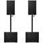Pioneer DJ 2x XPRS-1152ST + 2x XPRS-122 -paketti