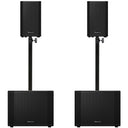 Pioneer DJ 2x XPRS-1152ST + 2x XPRS-82 -paketti