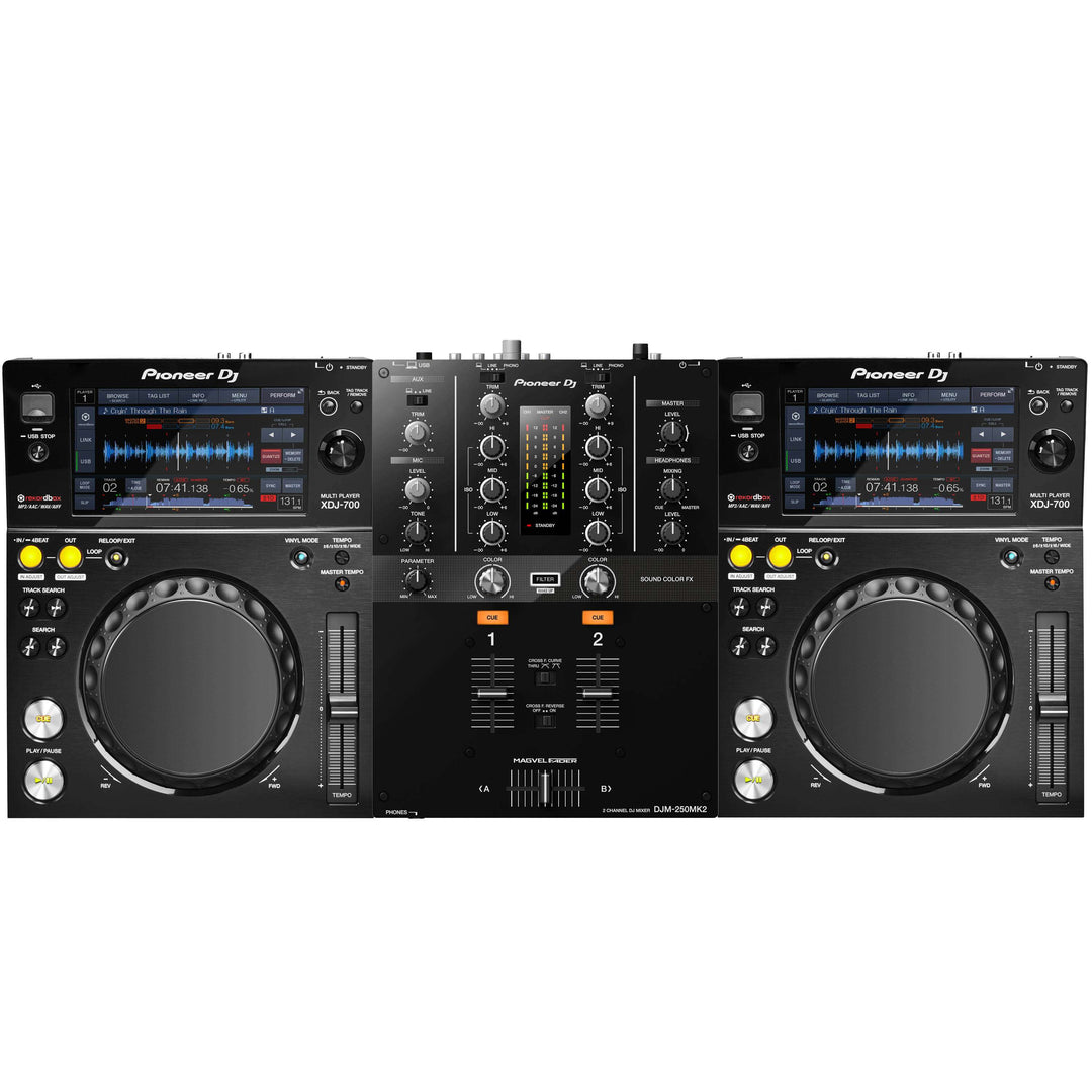 Pioneer DJ DJM-250 MK2 + XDJ-700 -paketti