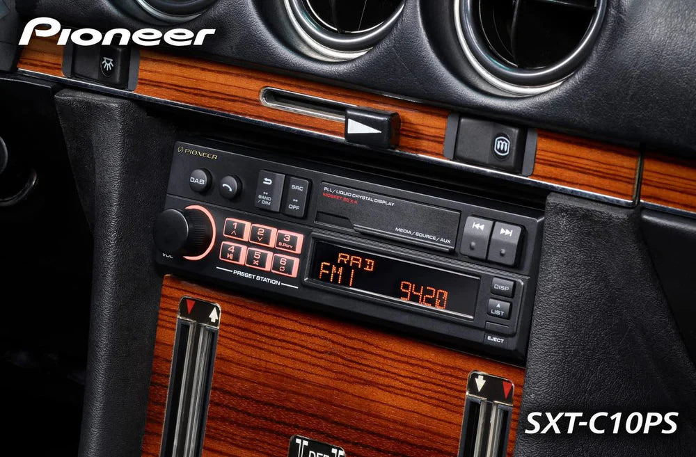 Pioneer SXT-C10PS Retro Autoradio DAB+ ja Bluetooth