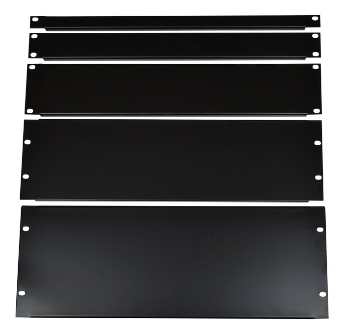 19" Musta Rack Paneeli
