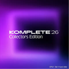 Komplete 26 Collectors Edition -päivitys Standard 14:lle ja vanhemmille