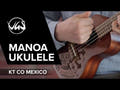 GEWA Concert Ukulelet Manoa KT-CO-MEXICO