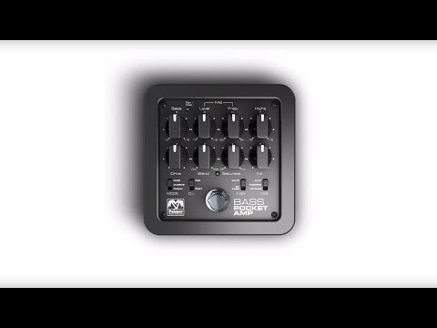 Palmer POCKET AMP BASS - Kannettava bassietuvahvistin