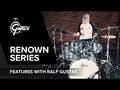 Gretsch Renown Maple 4-delt shell set 22", Satin Antique Blue Burst