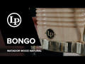 Latin Pundistussoittimet Bongo Matador Wood - Natural (M201-AW)