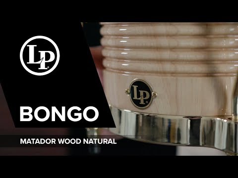 Latin Pundistussoittimet Bongo Matador Wood - Natural (M201-AW)