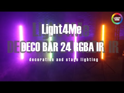 LIGHT4ME DECO BAR 24 RGBA IR-valaistusnauha
