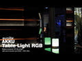 EUROLITE AKKU Pöytävalaisin RGB