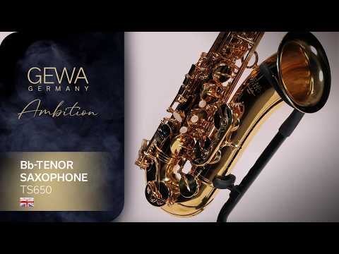 GEWA Ambition TS650 Bb-tenorisaksofoni, kultalakka