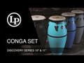 Latin Pundistussoittimet Conga Discovery - Race Car Blue (LP646D-DB)