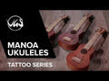 GEWA Soprano-ukulele Manoa Tattoo - Soprano (Inca Design)