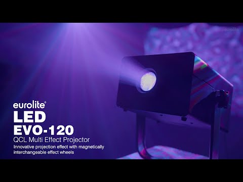 EUROLITE LED EVO-120 QCL -moniefektiprojektori