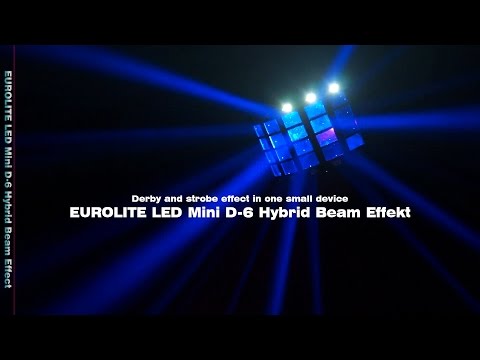 EUROLITE LED Mini D-6 hybridi Beam Effect