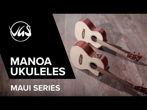 GEWA Ukulelet Manoa Maui - Concert (Sapelli matt)