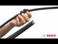 Bosch flatblade -takalasinpyyhin 1 kpl 450mm
