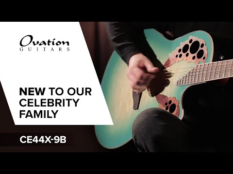 Ovation E-Acoustic Kitarat Celebrity Elite Plus Mid Cutaway - Mintburst (CE44X-9B-G)