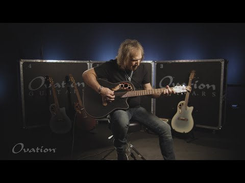 Adamas E-Acoustic Kitarat 2087GT Deep Contour Cutaway - Black (2087GT-5-G)