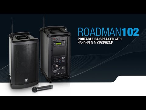 LD Systems Roadman 102 HS B6 - Kannettava PA-kaiutin headsetilla