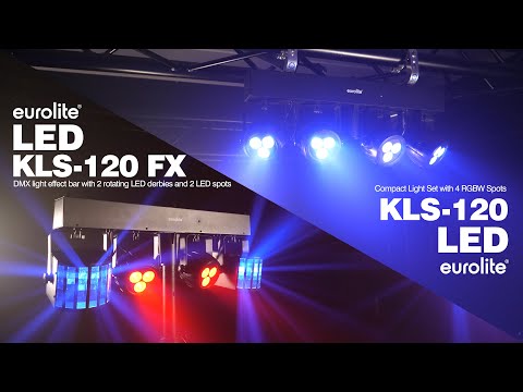 EUROLITE LED KLS-120 kompakti valosarja