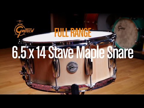 Gretsch virvelirumpu Full Range Stave - 14x6.5" (S1-6514-MS)