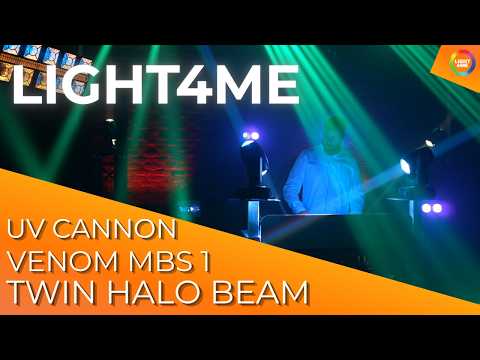 Light4Me Venom MBS1 liikkuva strobovalo