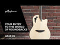 Applause E-akustinen kitara AE44II Mid Cutaway - Natural Satin (AE44-4S)