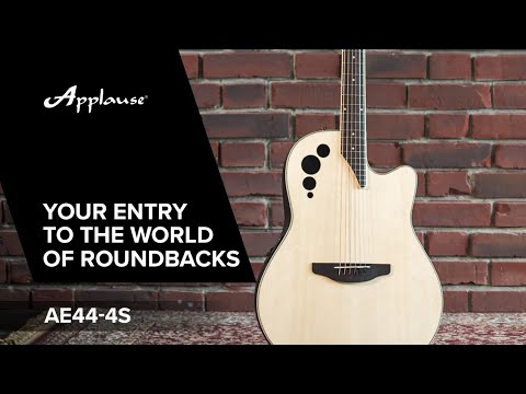 Applause E-akustinen kitara AE44II Mid Cutaway - Natural Satin (AE44-4S)