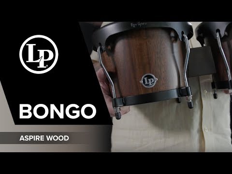 Latin Percussion Bongo Aspire - Dark Wood (LPA601-DW)