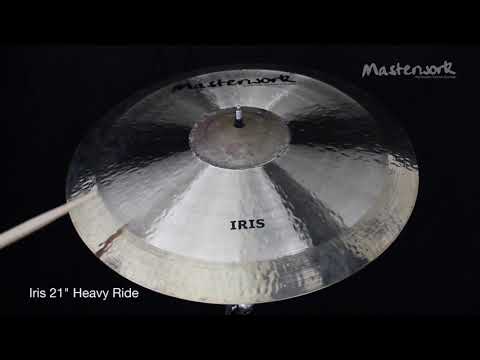 Masterwork Iris 21" Ride-symbaalit Heavy