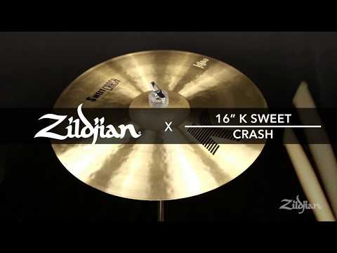 Zildjian 16" K Sweet Crash-symbaali