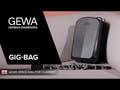 GEWA klarinetin keikkalaukku Space Bag – Titanium