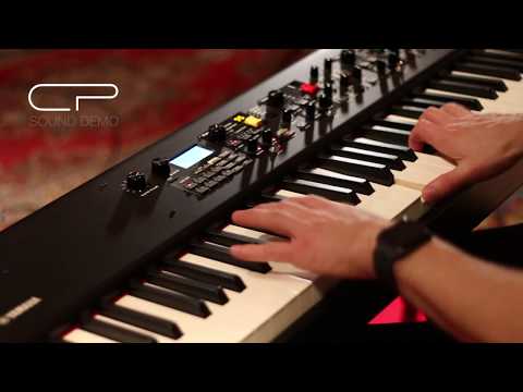 Yamaha YC88 Digital Stage Kosketinsoittimet (Luonnonpuu)