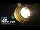 Eurolite LED PAR-64 Lamppu COB 3000K Zoom (100W)