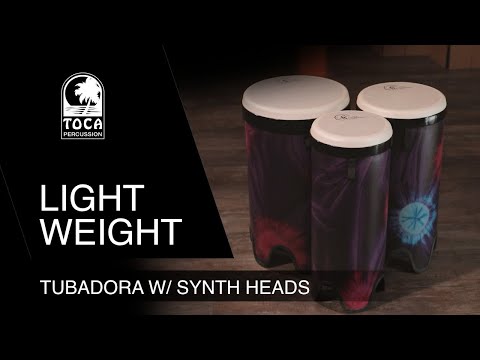 Toca Tubadora Freestyle II - Pack 10" x 24" Woodstock Purple (TSSTB-10WP-FT)