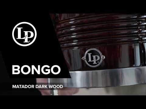 Latin Percussion Bongo Matador Wood - Dark Wood (M201)