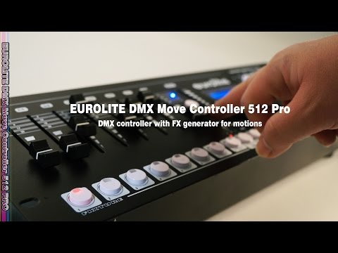 EUROLITE DMX-liikeohjain 512 PRO