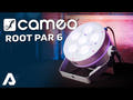 Cameo ROOT® PAR 6 SET 1 - Setti sisältäen 4 x CLROOTPAR6 inkl. IR-kaukosäädin (CLPFLAT1REMOTE)