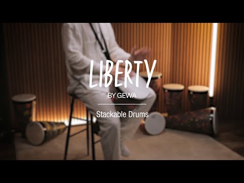 GEWA Pinottavat rummut Liberty Series Stackable Drums - 9" Crazy Neon
