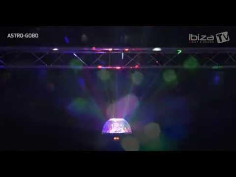 Ibiza Astro Gobo Efekti DMX:llä