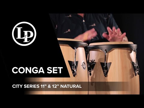 Latin Pundistussoittimet Conga set City Series - 11" & 12" (LP647NY-AW)