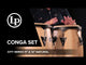 Latin Percussion Conga set City Series - 11" & 12" (LP647NY-AW)
