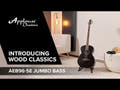 Applause sähköakustinen basso Wood Classics AEB96-5E Jumbo Bass - Black matta (AEB96-5E)